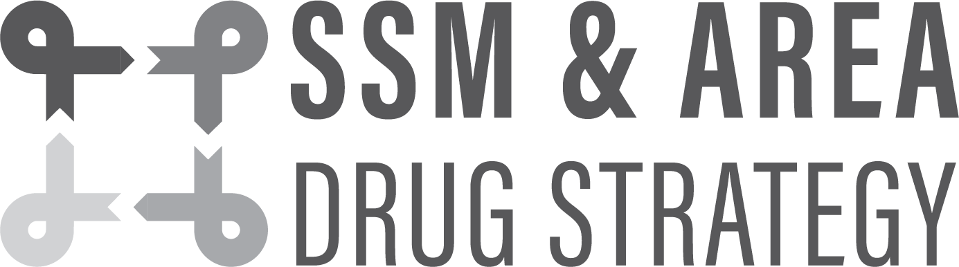 logo reads S S M and area drug strategy